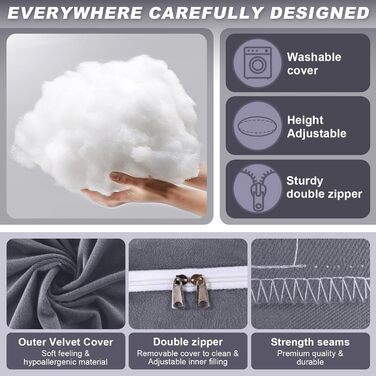 Вагітний подушковий, U-подібний, повноекранний, подушка для годування, подушка підтримки, подушка для вагітних, знімний чохол, 140x70 см (Ліловий, Велюр)