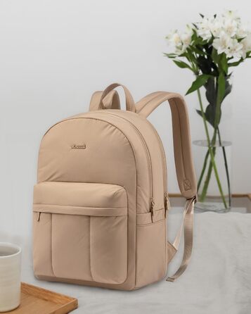 LOVEVOOK Рюкзак для жінок, середнього розміру, для підлітка, дівчини, студентки. Елегантний, з відділенням для ноутбука 15.6