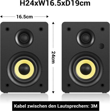 Акустичні колонки Sanyun SW208 3' Bluetooth 5.0 - 60W, 2.0, для ПК, з підсвічуванням, 3D-звук, USB DAC