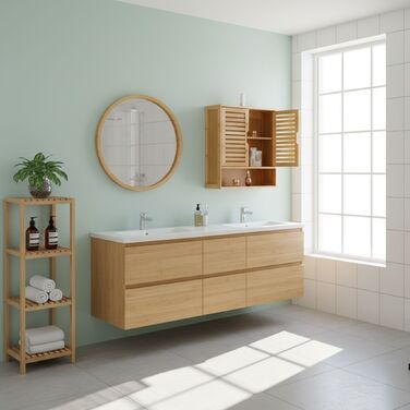 Підвісна шафка для ванної кімнати Relaxdays