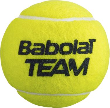 Тенісні м'ячі Babolat Team, жовті, в упаковці 4 шт. (502011) - Один розмір