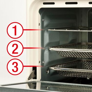 Фритюрниця Girmi FG28 Ecofrit 14L з функцією мультиварки, 1300W, 14 літрів, білий