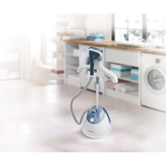 Відпарювач для одягу Morphy Richards 361000 Hand Held Garment 1, 1750, нержавіюча сталь/пластик, білий/блакитний