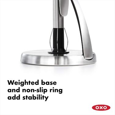 Тримач для паперових рушників OXO Good Grips SimplyTear, нержавіюча сталь