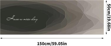 Так Суперабсорбуючий килимок Boom, не ковзає, можна мити, 60x90 см, чорнило та вода, 50x150 см