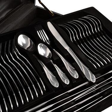 Набір столових приборів Karl Hausmann на 12 осіб (72 шт.) - нержавіюча сталь, для миття в посудомийній машині