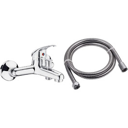 Змішувач для ванни Cornat Piccolo SA841 - однорідний, латунний, хром, 1/2