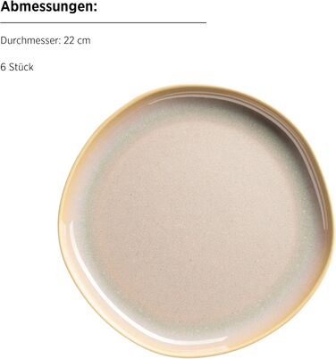 MÄSER Cordelia: Кавовий сервіс на 6 персон (12 предметів) з високоякісного фарфору, зелений колір. Сервіз включає 6 чашок та 6 блюдець.