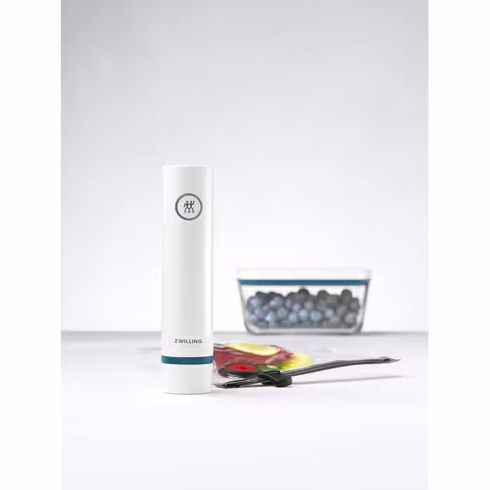 Вакуумний насос ZWILLING Fresh & Save та вакуумний контейнер S, скло, білий La Mer