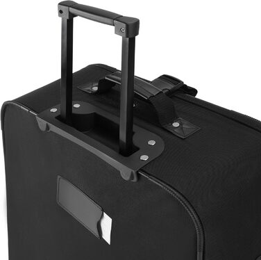 Набір валіз MONZANA® з телескопічним ручками, роликами та культурою, чорний