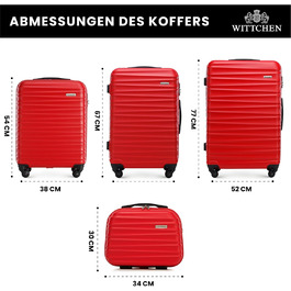 стиль: набір чемоданів 4 шт.