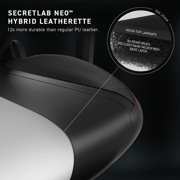 Крісло ігрове Secretlab Titan Evo Classic - чорне, штучна шкіра, регульоване, ергономічне, з 4D підлокітниками, магнітною подушкою для голови та підтримкою попереку