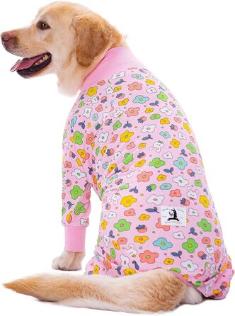 Комбінезон для собак BT Bear XL з рожевими квітами