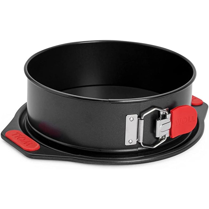 Форма для випічки Woll Springform Ø 26 см – висувна, без PFAS, з антипригарним покриттям та силіконовими ручками, придатна для духовки та посудомийної машини