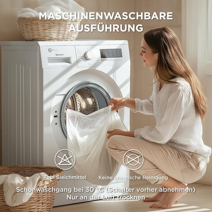 Електрична ковдра BEDSURE з автовимкненням, 130x180 см, сіра - тепла подарунок для мами на Різдво