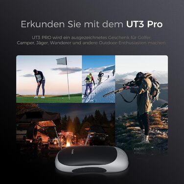 Електричні грілки для рук OCOOPA UT3 PRO 2 шт., 10000mAh, USB Powerbank, багаторазові, 4 режими нагріву, до 58°C, для чоловіків, ідеально для гольфу, полювання та кемпінгу, чорний