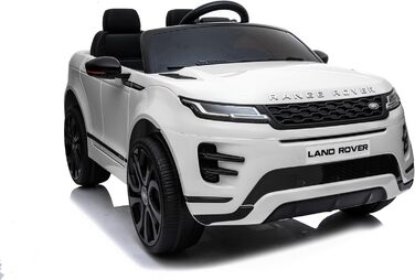 Дитячий електромобіль Range Rover Evoque 12V, ліцензійний, білий