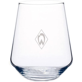 Скляний стакан для пиття Werder Bremen (прозорий, один розмір)