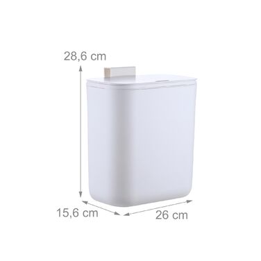 Відро для сміття Relaxdays для підвішування, 9 л