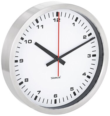 Настінний годинник 30 см білий Era Blomus