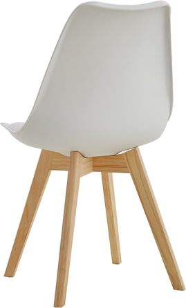 Стільці для їдальні GrandCA HOME, дерев'яні, з масиву бука, в стилі ретро, 6 шт.