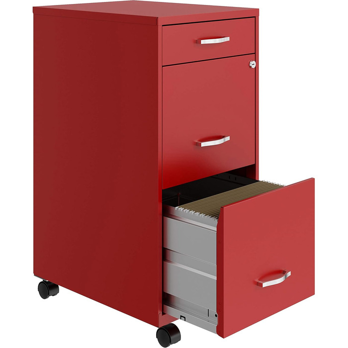 Шафа для документів Lorell LYS SOHO Box з 3 висувними ящиками, 67.3 x 36.3 x 45.7 см, білий колір