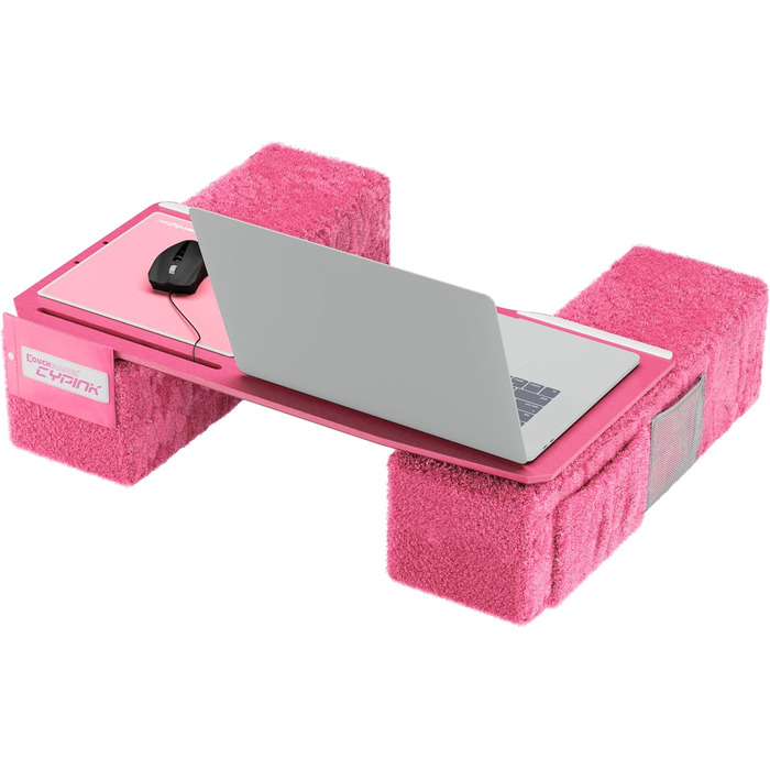 Couchmaster CYWORX: ергономічний стіл для ноутбука на диван, софу чи ліжко (рожевий)