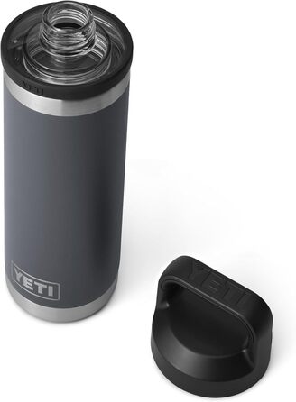 Термос YETI Rambler з кришкою Chug, 532 мл, Charcoal