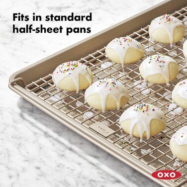 Форма для випічки OXO Good Grips 13' x 18' металева (для випікання та охолодження)