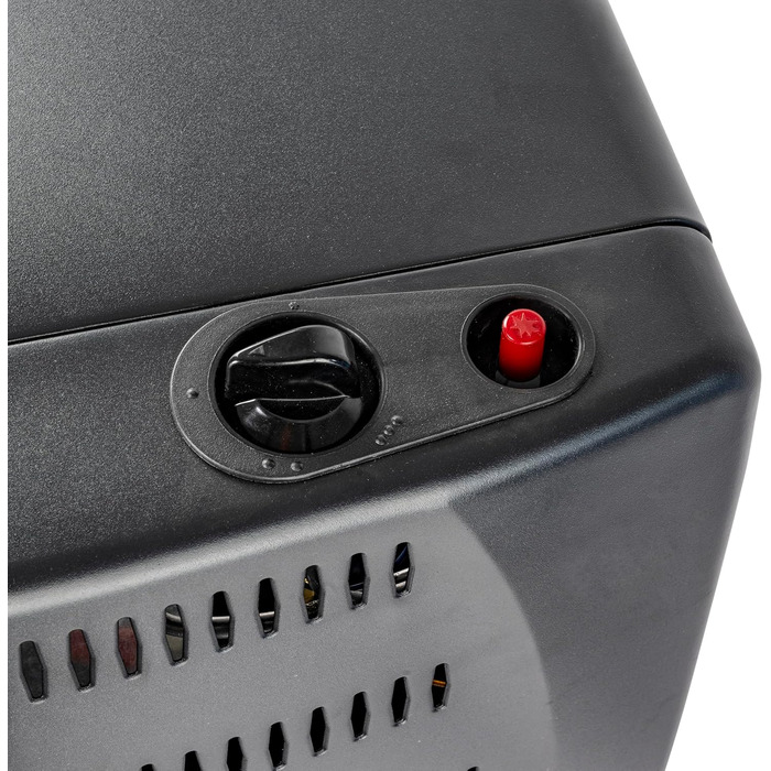 Газовий обігрівач Güde GGH 4200 K (4200 Вт, 3 режими, Piezo-запалювання, мобільний, 50 мбар, керамічні нагрівальні елементи, термозахист, 4 колеса, шланг та регулятор в комплекті)