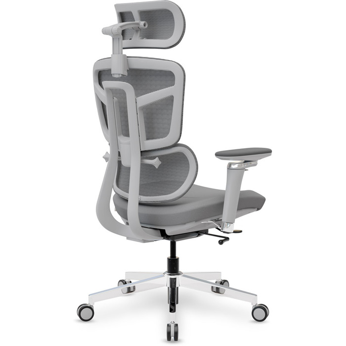 Крісло Mealux S4 Air Fabric Grey (арт. HF-S4 F/G)