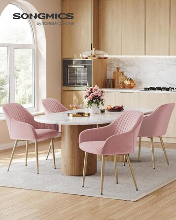 Крісло SONGMICS для обідньої кімнати/кухні, з м'яким сидінням та підлокітниками, з металевими ніжками, сіре-чорне, до 120 кг, сіт (1 шт.)