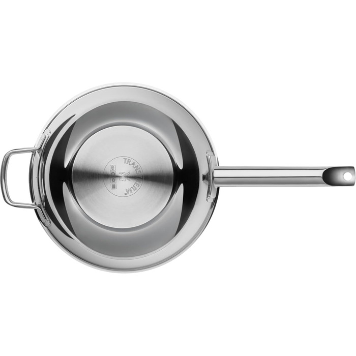 Wok Durado 28 см з антипригарним покриттям, нержавіюча сталь, для всіх типів плит, сумісний з духовкою до 260°C