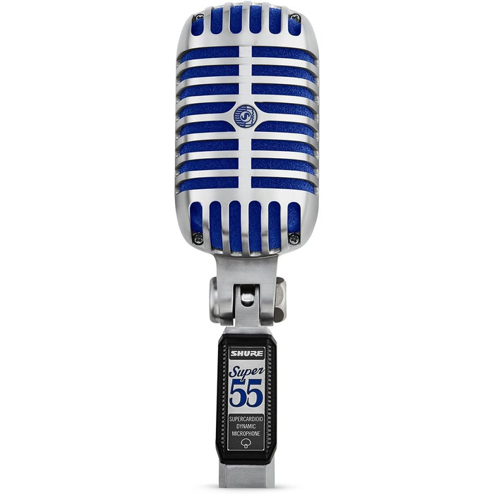Вокальний мікрофон Shure Super 55 Deluxe – вінтажний динамічний суперкардіоїдний Unidyne, легендарний дизайн, класичне звучання, міцний литий корпус