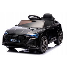 Дитячий електромобіль Audi SQ8 чорний — автомобіль на акумуляторі для дітей