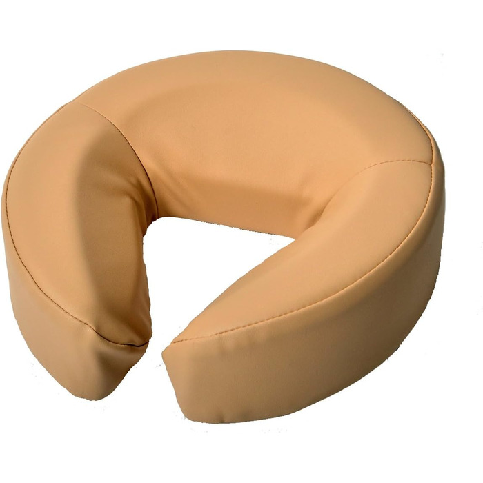 Подушка для масажного столу з екошкіри (бежева)