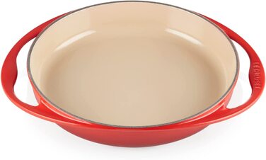 Форма для перевернутого пирога Tatin Le Creuset, чавун, Ø 28 см, 2.6 л, вишня, для всіх типів плит (включно з індукційними)
