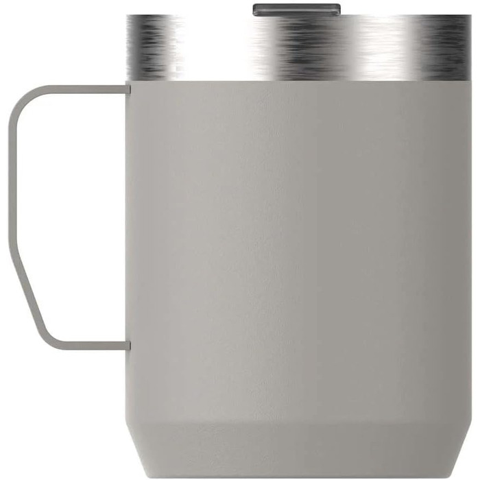 Термокружка Stanley Classic Legendary Camp Mug - 0.23L, сірий - нержавіюча сталь, для кемпінгу