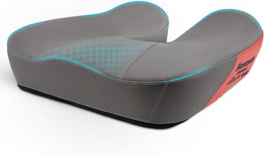 Велике сидіння з піною з пам'яті, ергономічна подушка для офісного крісла для зняття тиску, подушка для полегшення болю в ішіасі з протиковзкими гумовими точками, дихаюча подушка для ігрового крісла (Сірий)