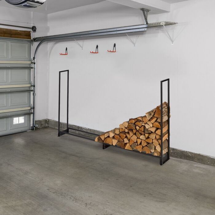 Поличка для дров Relaxdays з кришкою