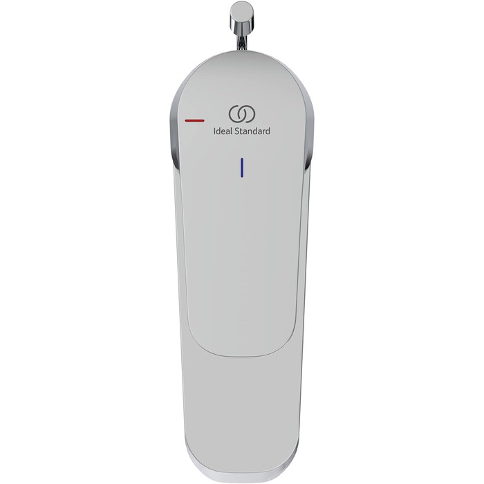 Змішувач настінний однолеверний Ideal Standard Ceraflex, витяжка 160 мм, регульовані S-з'єднання, водозберігаюча картридж CLICK, хром, висота виливу 95 мм