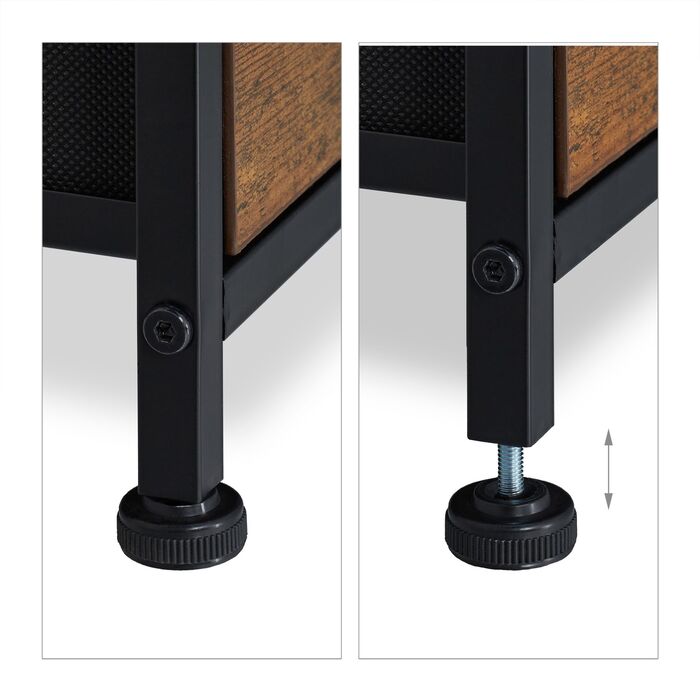 Комод Relaxdays з 5 висувними ящиками