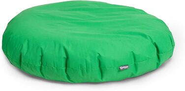 В 1 з наповнювачем Seat Cushion Сирна подушка Підлогова подушка Крісло BeanBag (діаметр 145 см, яблучно-зелений), 2