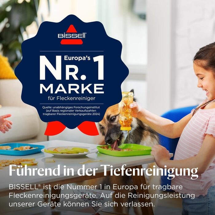 BISSELL Little Green - портативний мийник для килимів та м'яких меблів. Потужний мийник для видалення плям та бруду, для дому, авто та інших поверхонь. Модель 4098N