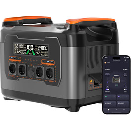 Портативна електростанція Power Lifting 3000W, 1102,5Wh, LiMnFePO4, сонячна панель MPPT 400W, USB-C 100W, для кемпінгу та відпочинку на природі (S2400)