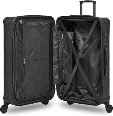 Набір валіз Lazarotti Palermo (S+L) 2 шт. | Чорний | 55 см + 79 см | TSA-замок, захист кутів, легкий гібридний матеріал