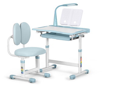 Комплект меблів Evo-Kids (стіл+стілець+полиця+лампа) BD-20 BL