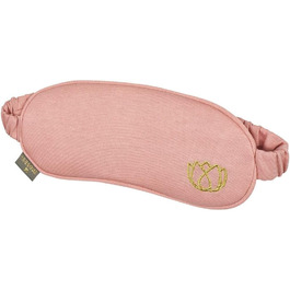Мойсей. Подушка для очей з рожевого кварцу Omm for you, маска для медитації та йоги, бавовняна подушка для очей з наповнювачем з рожевого кварцу для розслаблення