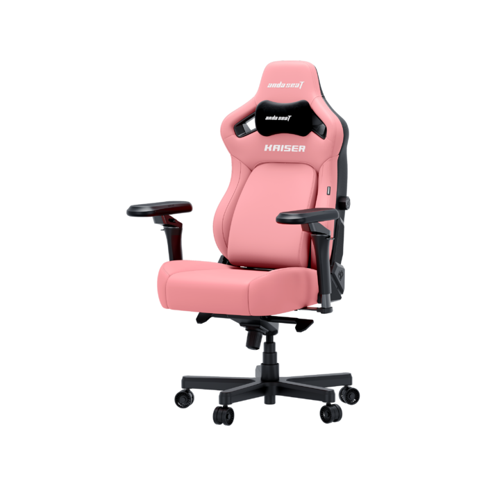 Крісло геймерське ігрове Anda Seat Kaiser 4 V2 Size XL Pink PVC