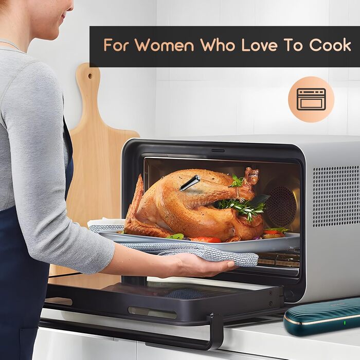 Бездротовий термометр Inkbird для м'яса з Bluetooth, IP67, 91м, для гриля, BBQ, духовки, копчення, ротисерії (INT-11X-B)